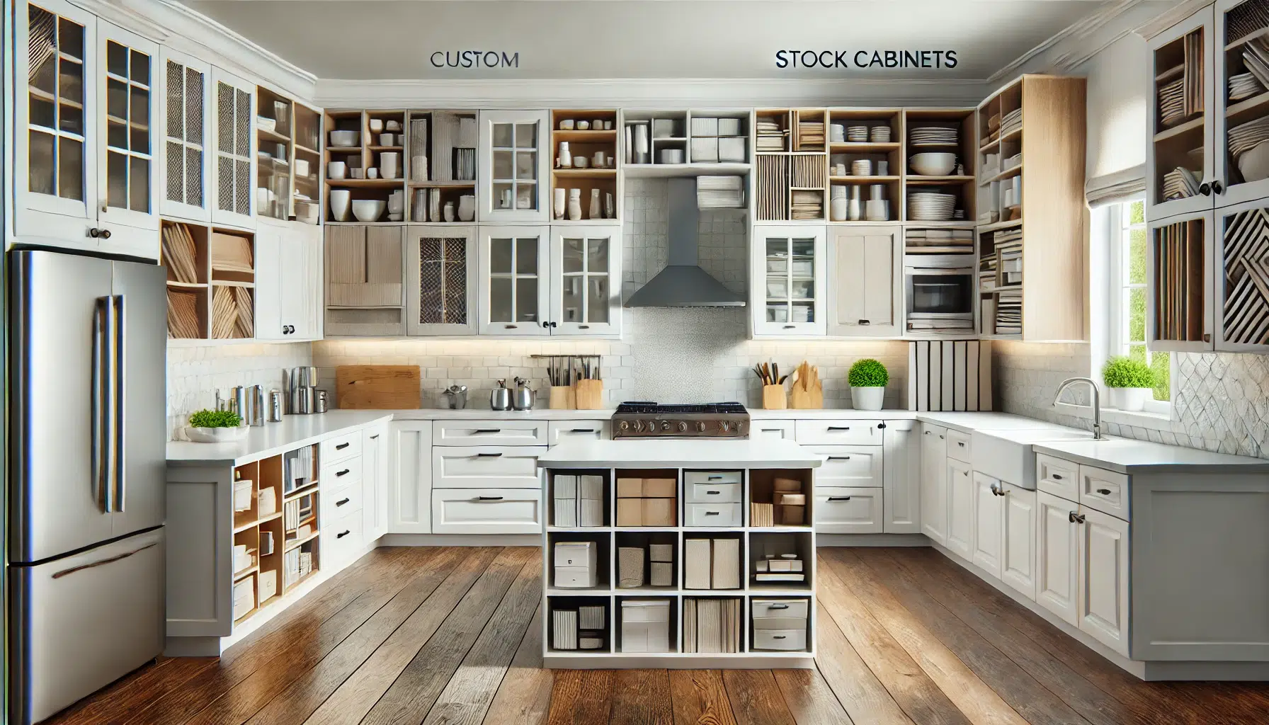 The Benefits of Custom Cabinets vs. Stock Cabinets