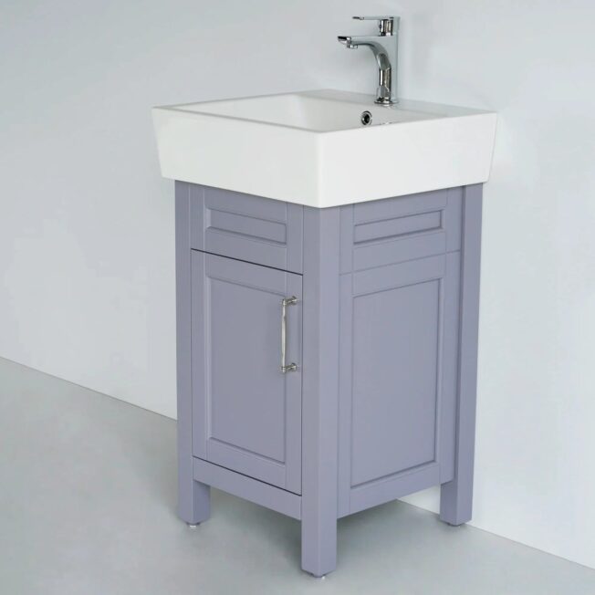 18 Inch Gray Selena Bathroom Vanity - Image 11