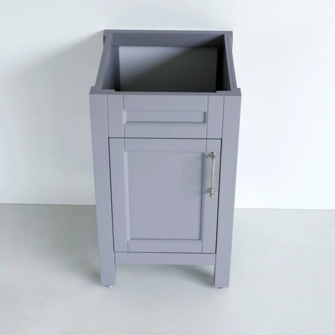 18 Inch Gray Selena Bathroom Vanity - Image 6