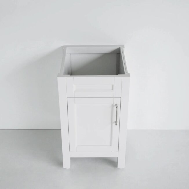 18 Inch White Selena Bathroom Vanity - Image 7