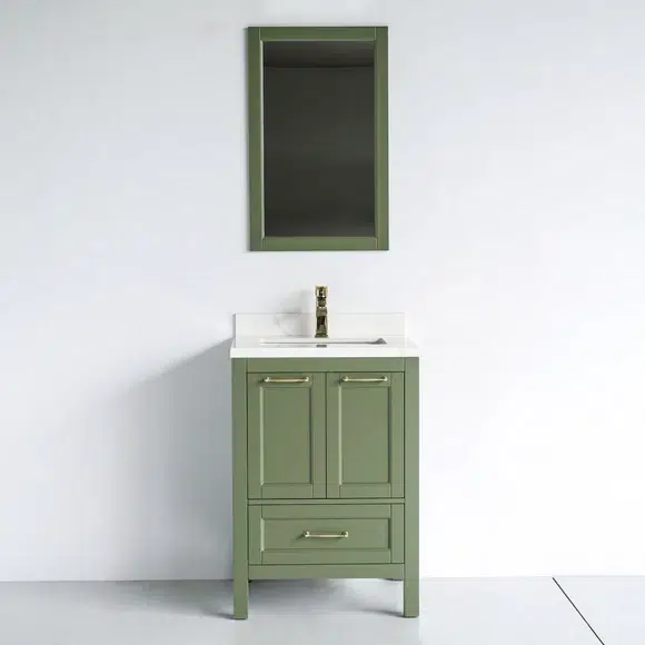 24-Inch Green Selena Bathroom Vanity