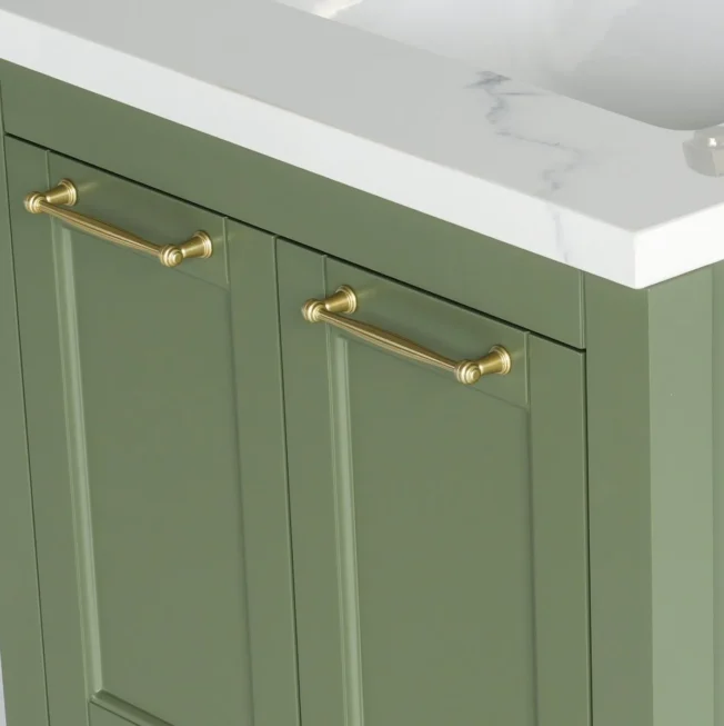 24 Inch Green Selena Bathroom Vanity - Image 5