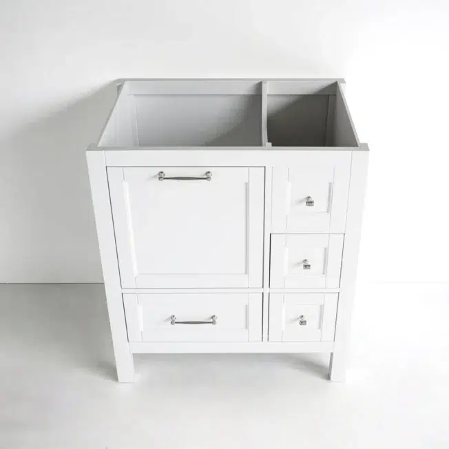 30 Inch White Selena Bathroom Vanity - Image 4