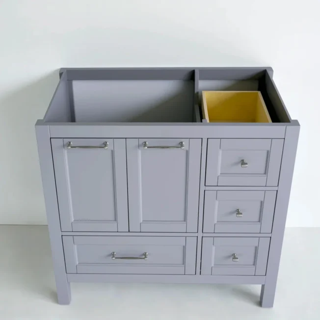 36 Inch Gray Selena Bathroom Vanity - Image 7