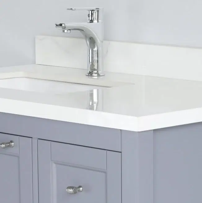 36 Inch Gray Selena Bathroom Vanity - Image 4