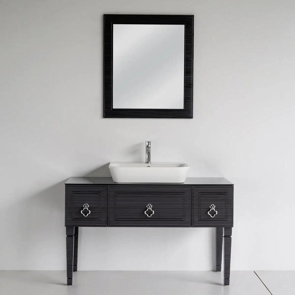 48 Inch Graphite Patina Gray Violet Bathroom Vanity