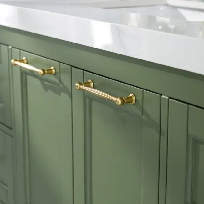 48 Inch Green Selena Bathroom Vanity - Image 4