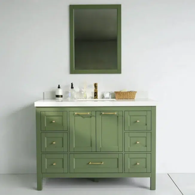 48 Inch Green Selena Bathroom Vanity