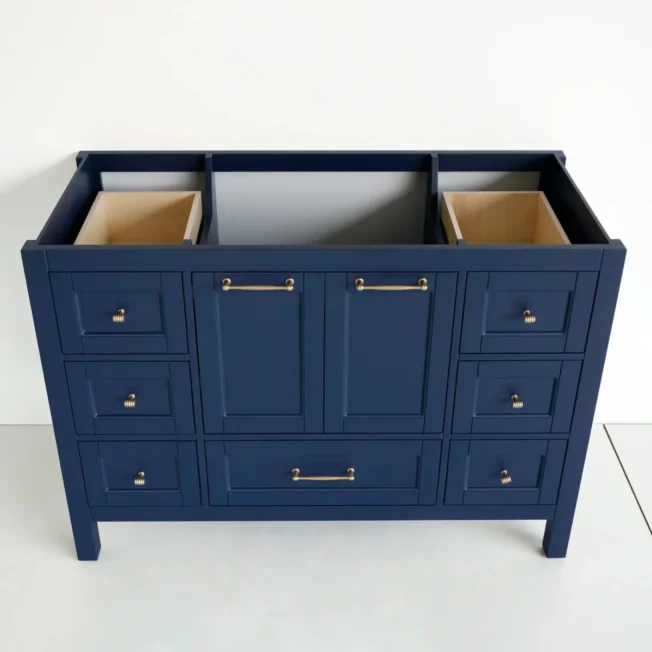 48 Inch Navy Blue Selena Bathroom Vanity - Image 6