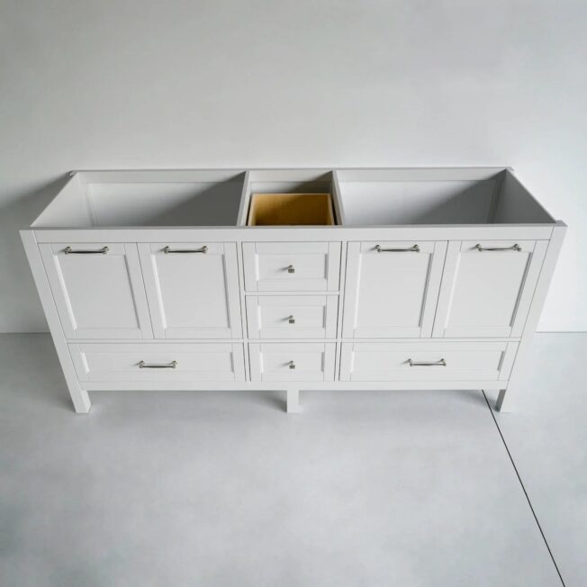 60 Inch White Selena Bathroom Vanity - Image 10